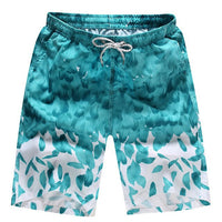 Pirinted Drawstring Casual Short