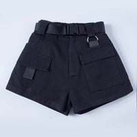 Elastic High Waist Shorts