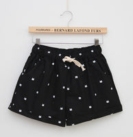 Elastic Waist Cotton Shorts