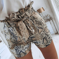 Snake Skin Printed Shorts