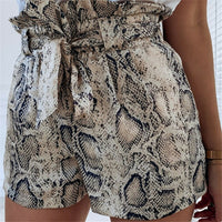 Snake Skin Printed Shorts