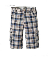 Plaid Printed Short