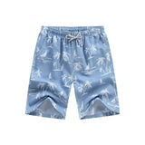 Pirinted Drawstring Casual Short