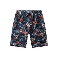 Pirinted Drawstring Casual Short