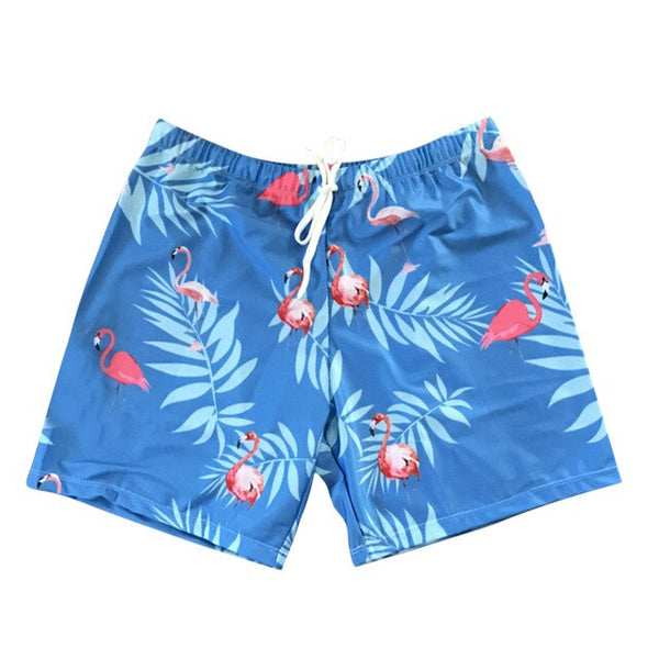 Flamingo Printed Shorts